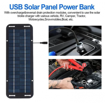 Gambar produk PHONEPACE Solar Panel Monocrystalline Modul DIY Power Bank 6W 18V - PP066