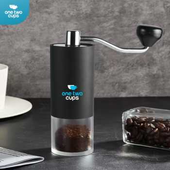 One Two Cups Alat Penggiling Kopi Manual Coffee Grinder Adjustable - BN50