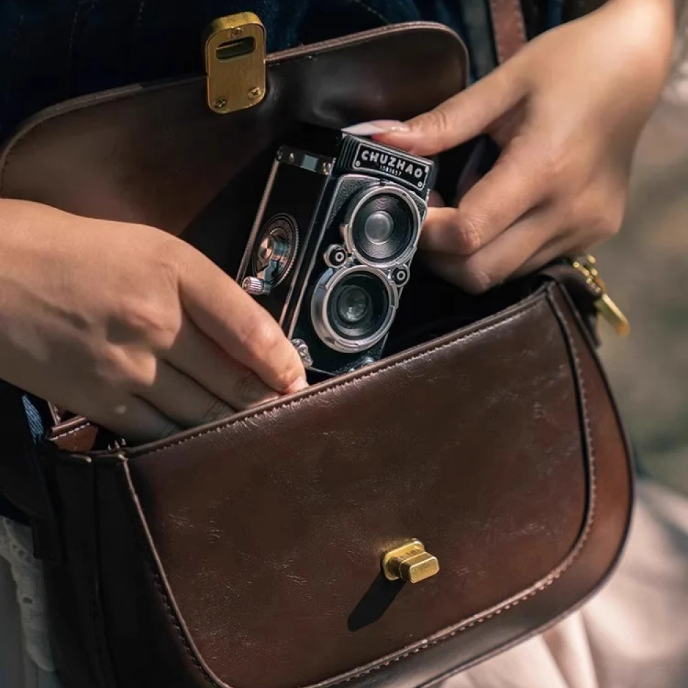 Gambar produk Chuzhao Kamera Vintage Retro Digital Camera Dual Reflex FHD 1080P 12MP - CZ832