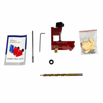 Gambar produk FNICEL Alat Bantu Bor Miring 15 Derajat Pocket Hole Jig Drill - FN-15
