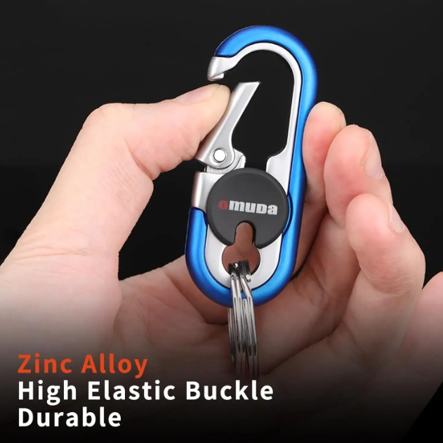 Gambar produk BILAW Gantungan Kunci Karabiner Keychain Quickdraw Bottle Opener - SN-29