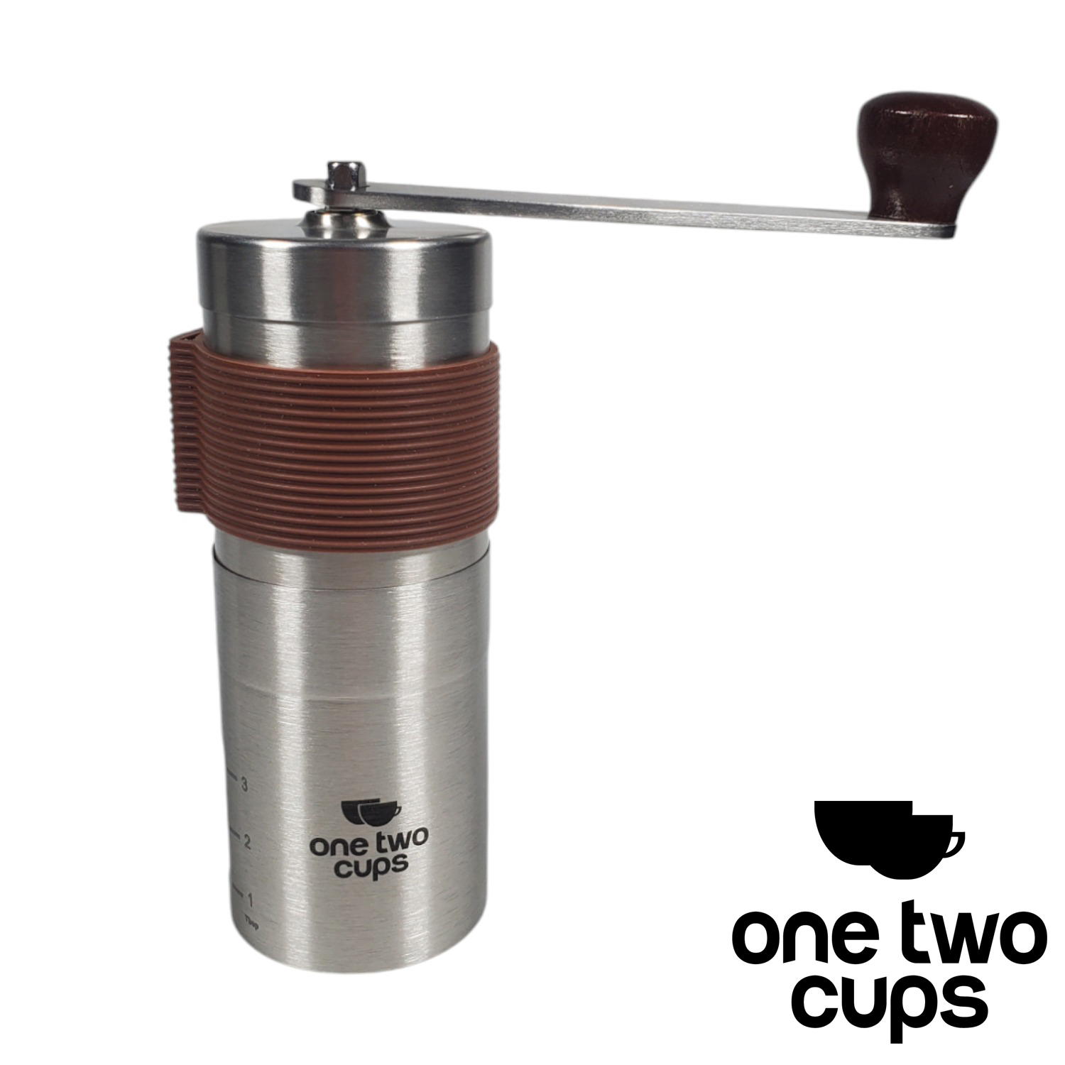 Gambar produk One Two Cups Alat Penggiling Kopi Manual Coffee Grinder Adjustable - ZX-A65