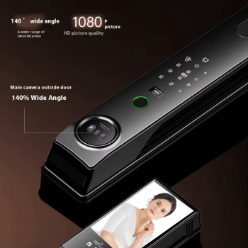 Gambar produk Joneytech Smart Door Lock Fingerprint Face Recognition Password TUYA - CS8/SX01