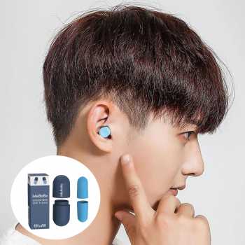 iMeBoBo Ear Plugs Sleep Noise Reduction Soft Sponge - IM-29