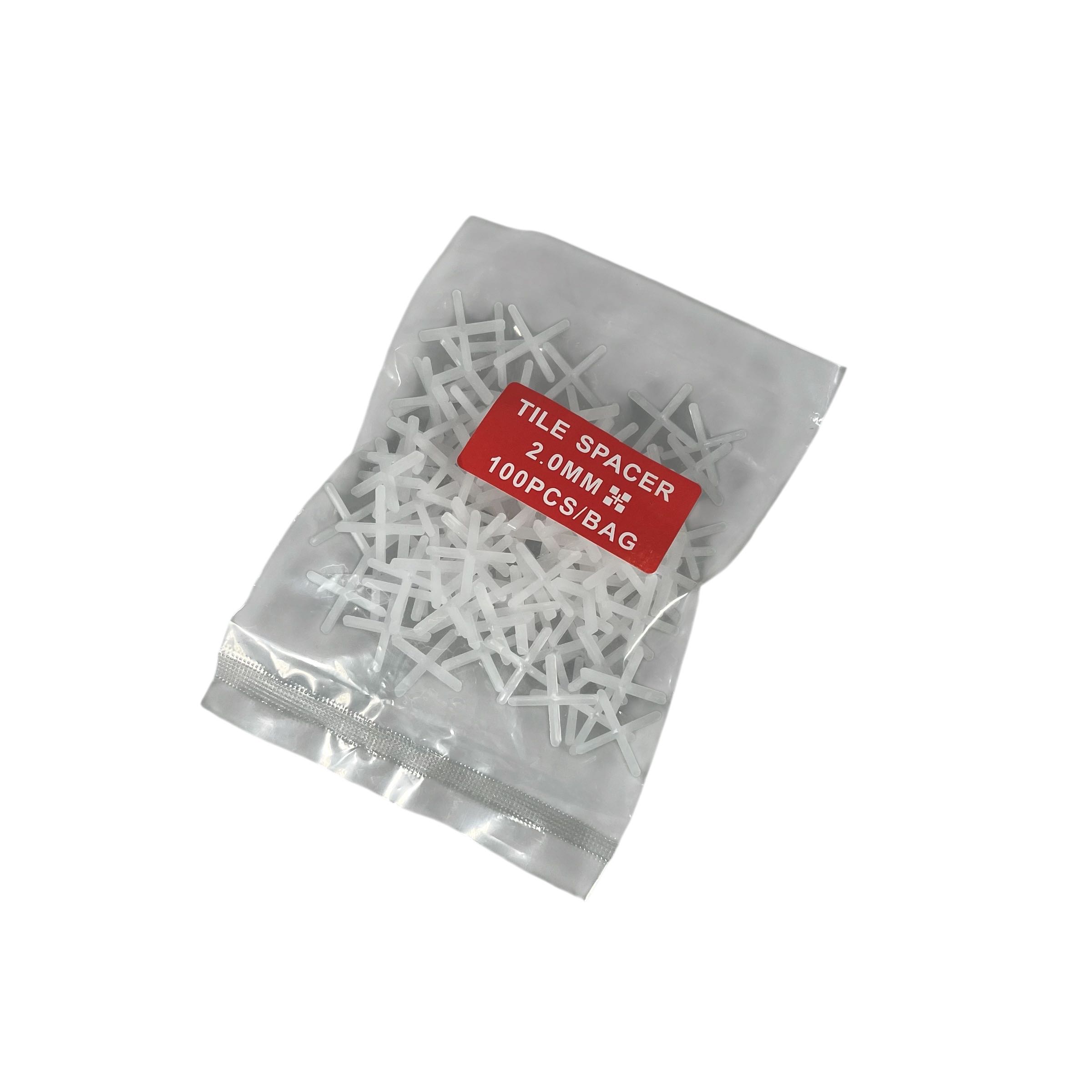 Gambar produk Taffware Alat Bantu Pasang Keramik Lantai Tile Spacer Ceramic 100 PCS 2.0mm - Y0180
