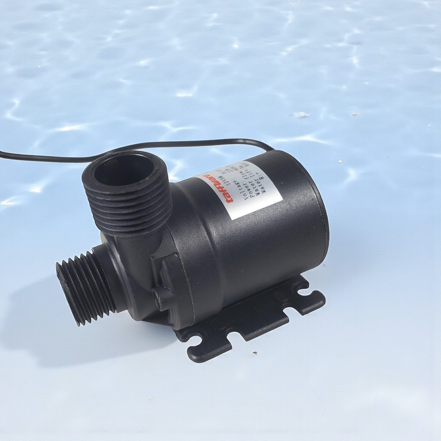 Gambar produk Taffware Pompa Air Aquarium Ikan Submersible Pump 12V 22W - 12V5M