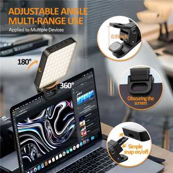 Gambar produk KOSTON Lampu Fill Light Smartphone Magnetic 3in1 Color 2000mAh - KS200