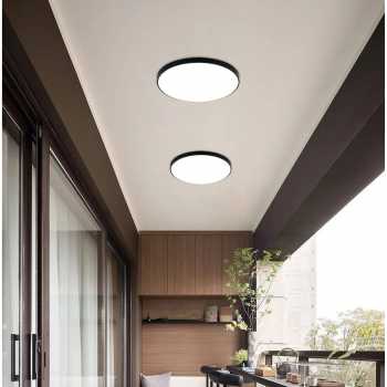 Gambar produk SEMQIU Lampu Plafon LED Ceiling Light Dimmable 3in1 Color 28cm 24W - SQ-31