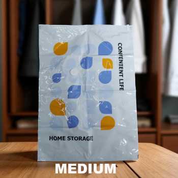 Gambar produk TaffPACK Kantong Plastik Vakum Pakaian 10 PCS with Electric Pump - T10