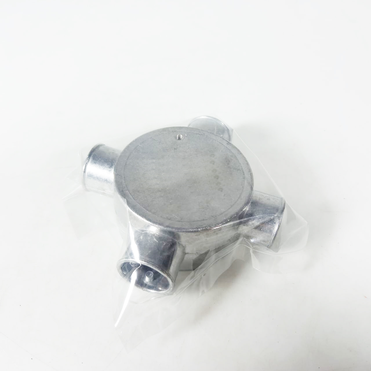 Gambar produk DPI Kotak Sambungan Pipa Kabel Listrik 4 Way Box Conduit Fitting 20mm - D-420