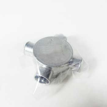 Gambar produk DPI Kotak Sambungan Pipa Kabel Listrik 4 Way Box Conduit Fitting 20mm - D-420