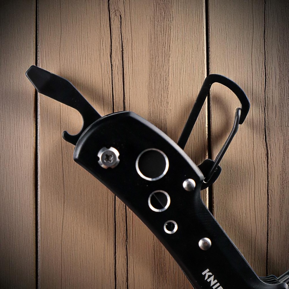 Gambar produk KNIFEZER Pisau Swiss Army Pocket Knife EDC Multifungsi - MKE16