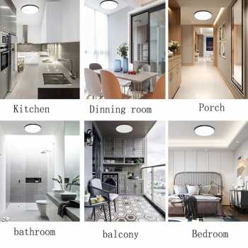 Gambar produk SEMQIU Lampu Plafon LED Ceiling Light Dimmable 3in1 Color 28cm 24W - SQ-31