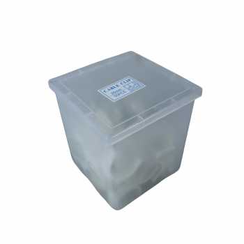 Gambar produk YUEQING Klip Kabel Cable Clip Round Wire Management with Box 25mm - YQ802