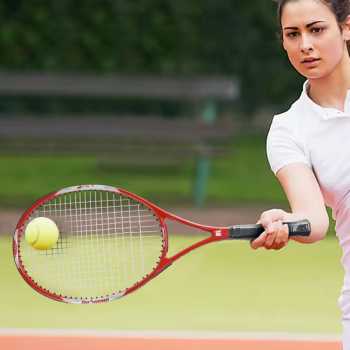 Gambar produk BO WEIQI Raket Tenis Carbon Aluminium Alloy 100sq 16x20 280g - B-280