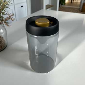One Two Cups Toples Kaca Penyimpanan Biji Kopi Vacuum Sealed Lid - SE41