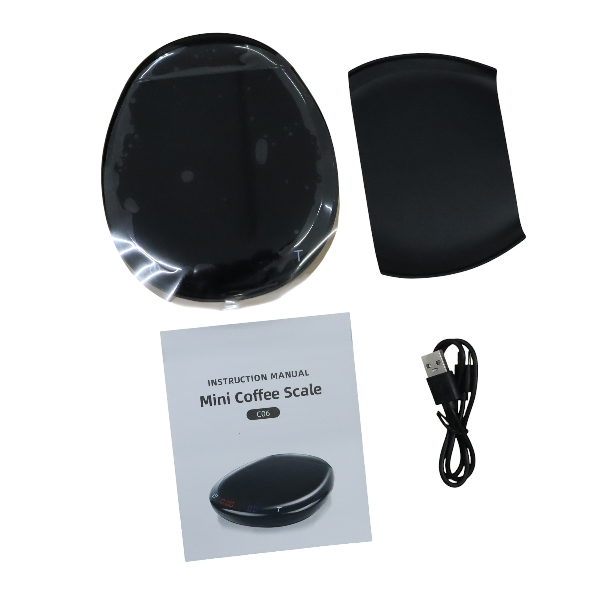 Gambar produk FREESIA Timbangan Kopi Digital Timer Coffee Scale 2kg 0.1g - C06