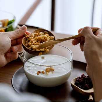 Gambar produk OYCHA Mangkuk Teh Chawan Kaca Transparent Japanese Matcha Bowl Small Round - OY-12