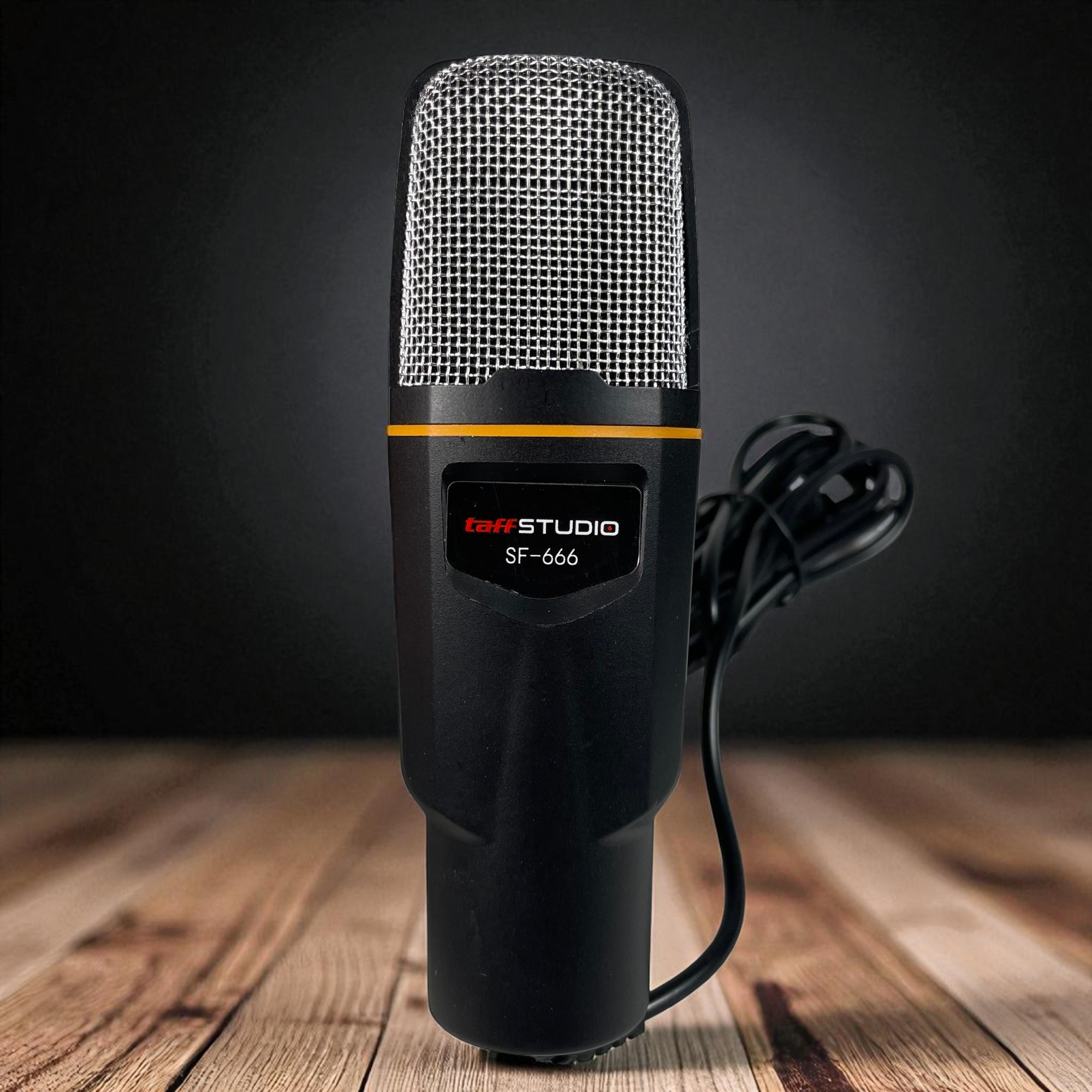 Gambar produk TaffSTUDIO Mikrofon Kondenser Microphone Condenser Podcast with Stand Type C - SF-666