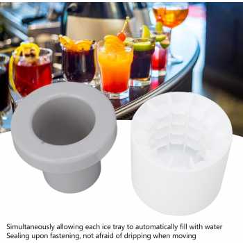 Gambar produk TOPICI Cetakan Es Batu Silikon Kotak 60 Grid Ice Cube Mold - TP-60