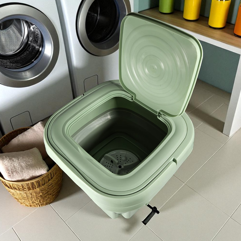 Gambar produk FMA Mesin Cuci Mini Lipat Foldable Mini Washing Machine 8L - FM-8L2