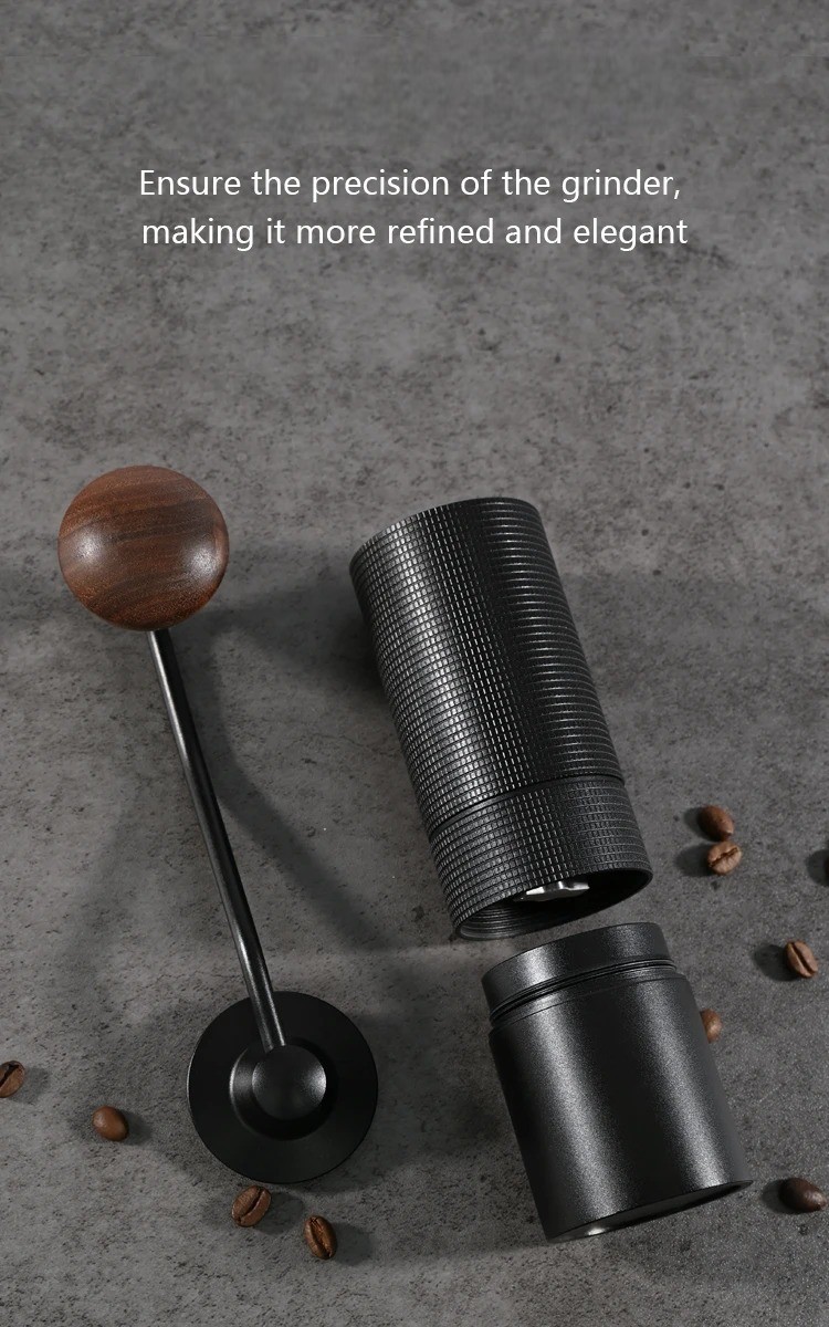 Gambar produk IZL Alat Penggiling Kopi Manual Seven Angle Grinding Coffee CNC - 8058