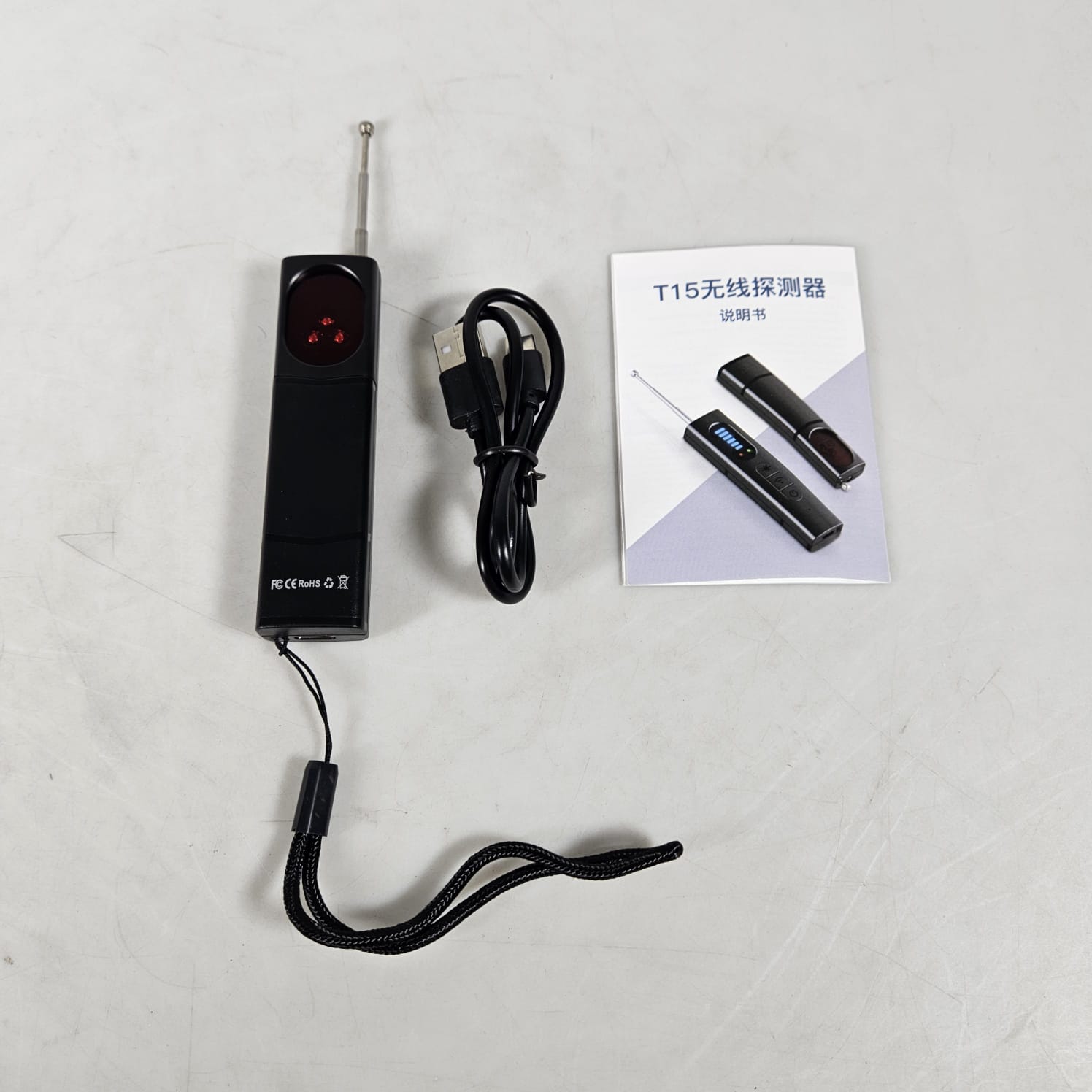 Gambar produk YiFanHeRong Camera Detector GPS Signal Infrared Scanner 5 Level 400mAh - T15