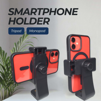 AIEACH Smartphone Clamp Bracket Holder Mount Tripod Monopod - F360