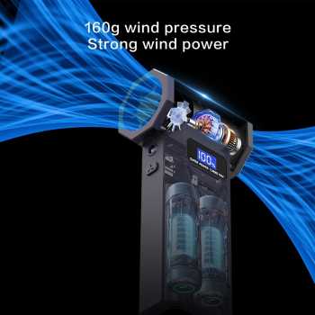 Gambar produk Isfriday Air Duster Blower Mini Turbo Jet Fan 110000RPM 4000mAh 110W Vacuum Version - P70