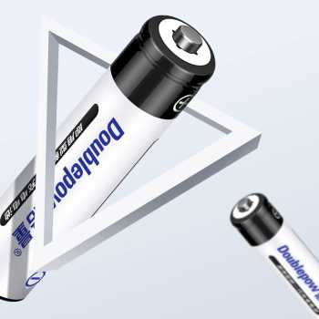 Gambar produk Doublepow Baterai Rechargeable Nickel Hydrogen AAA Ni-MH 1.2V 1100mAh