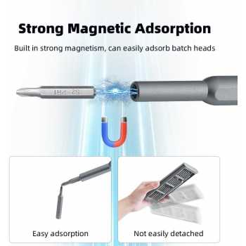 Gambar produk CSPACE Set Obeng Elektrik Multifungsi 58in1 Magnetic Screwdriver Head - CS03A