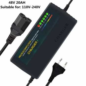JHOPASS Charger Aki Sepeda Listrik Smart Battery Charger Portable - JH-20