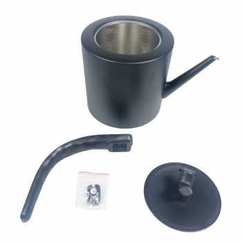 Gambar produk MagiDeal Teko Kopi Stainless Steel 304 Half Lift Ula Kettle 1.5L - HR-5082