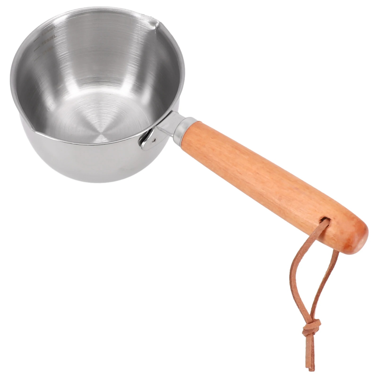 Gambar produk HARKO Panci Susu Mini Sauce Pan Stainless Steel 410 Dual Drainage 150ml - HK1