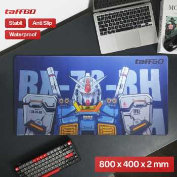 TaffGO Gaming Mouse Pad Gundam XL Desk Mat 800x400x2mm - KA-629
