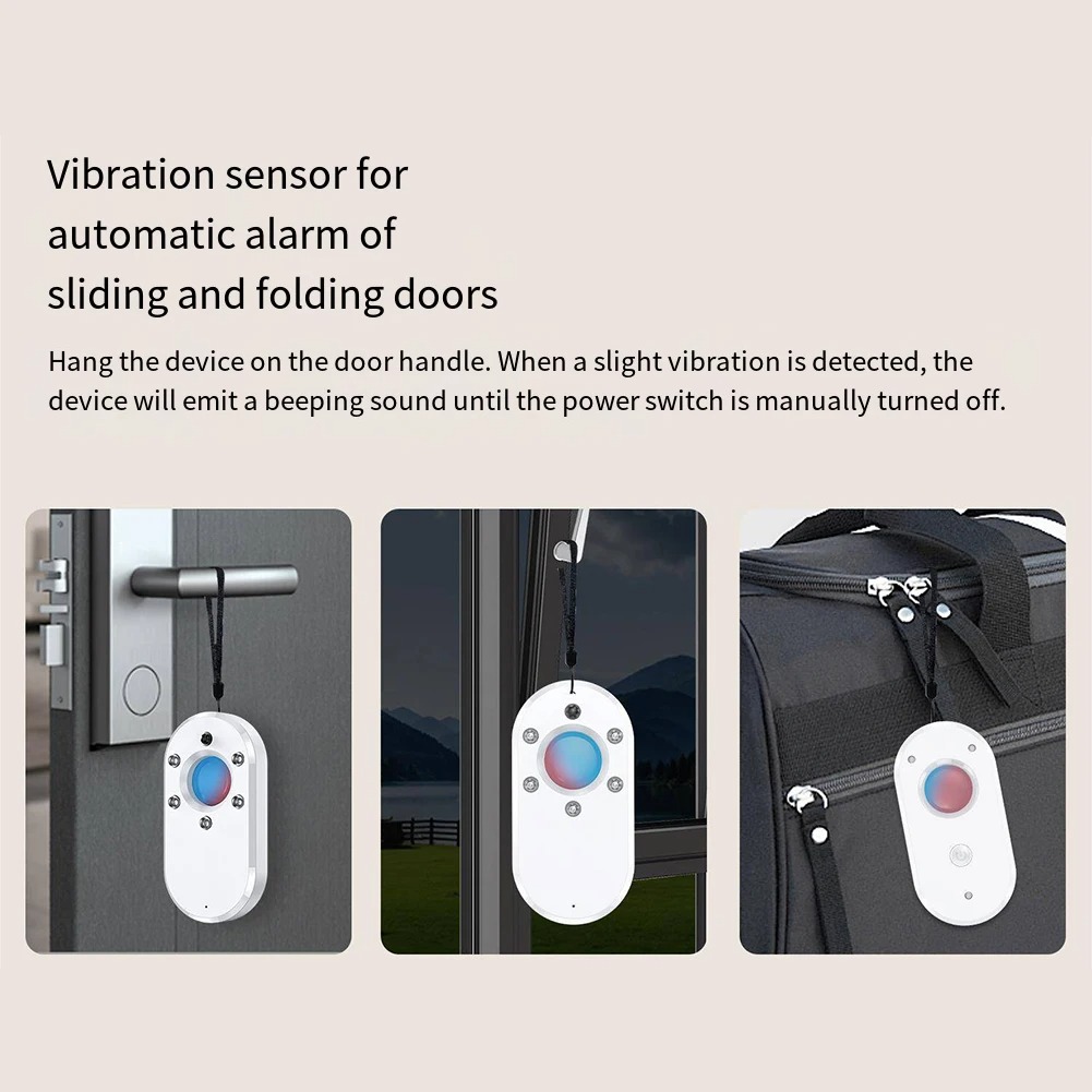 Gambar produk Desslo Alat Deteksi Kamera Tersembunyi Infrared Anti Spy Alarm - S001