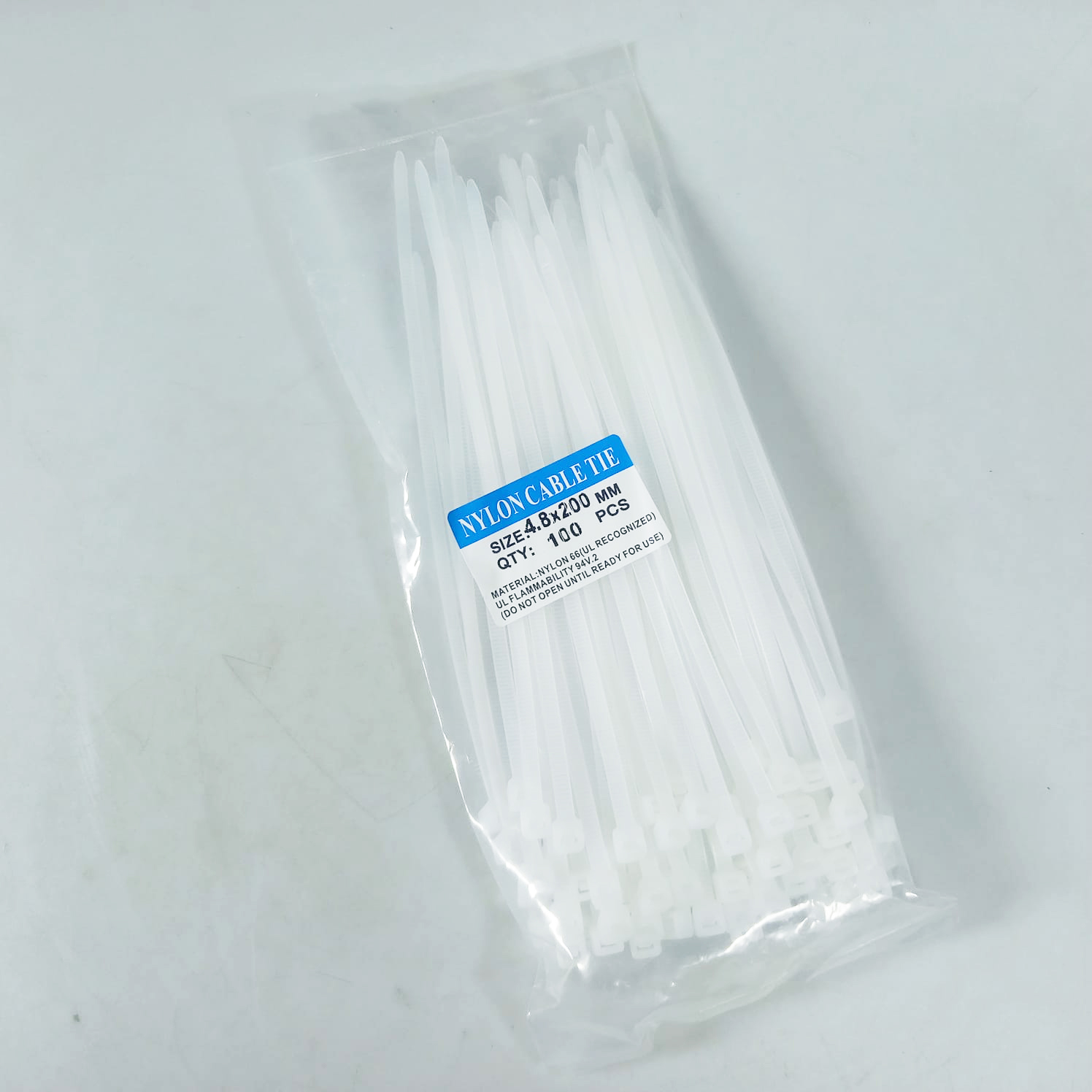 Gambar produk Taffware Kabel Ties Cable Nylon Multifunction 100 PCS 4.8x200mm - YQ835