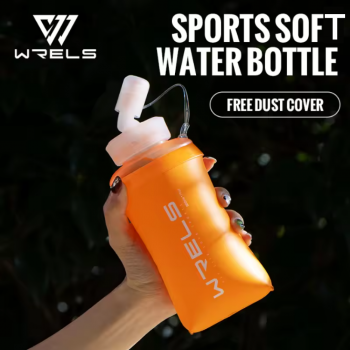 TaffSPORT Botol Minum Soft Flask Foldable Sport Water Bottle TPU 550ml - TF877
