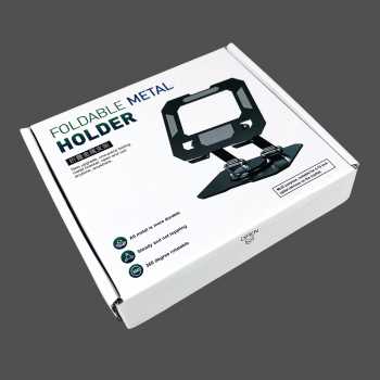 Gambar produk Nomomi Tablet Holder Stand Foldable Carbon Steel Rotation 4-16 Inch - P2