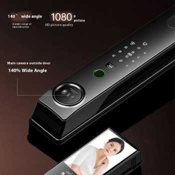 Gambar produk Glomarket Smart Door Lock Fingerprint Face Recognition Password Tuya - CS11