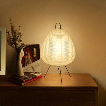 Gambar produk PAKFAN Lampu Meja Hias Desk Lamp Paper Dimmable 3in1 Color E27 - TL04