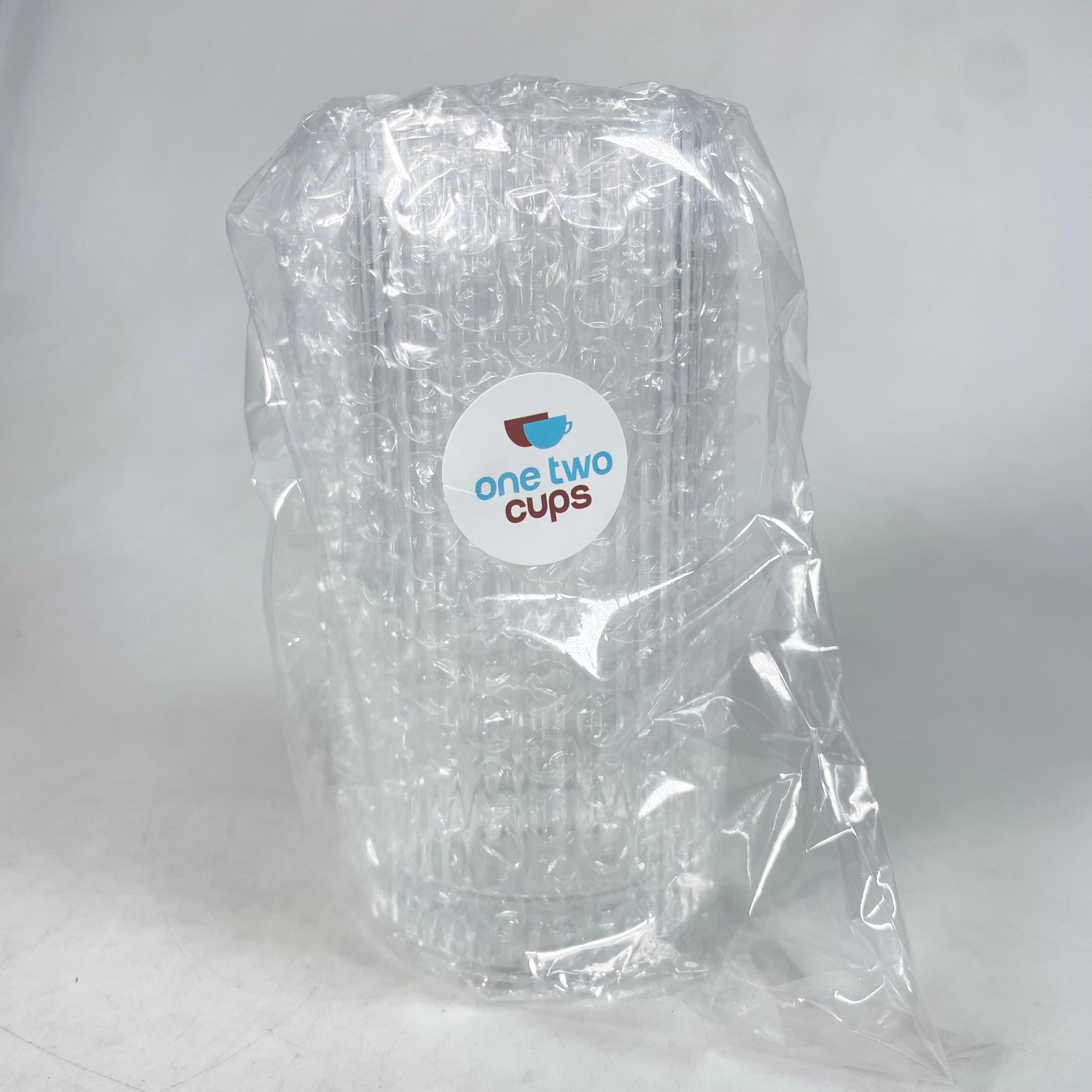 Gambar produk One Two Cups Gelas Kaca Aesthetic Kopi Teh Simple Stripe Glass 370ml - IN-34