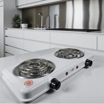 Gambar produk Starlux Kompor Listrik 2 Tungku Portable Coil Hot Plate 2000W - THP-5703
