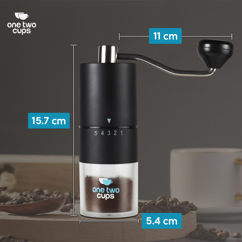 Gambar produk One Two Cups Alat Penggiling Kopi Manual Coffee Grinder Adjustable - G5