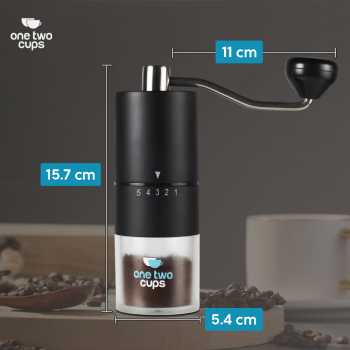 Gambar produk One Two Cups Alat Penggiling Kopi Manual Coffee Grinder Adjustable - G5