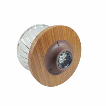 Gambar produk ANTM Filter Penyaring Kopi V60 Coffee Dripper with Walnut Tray - SD-8106