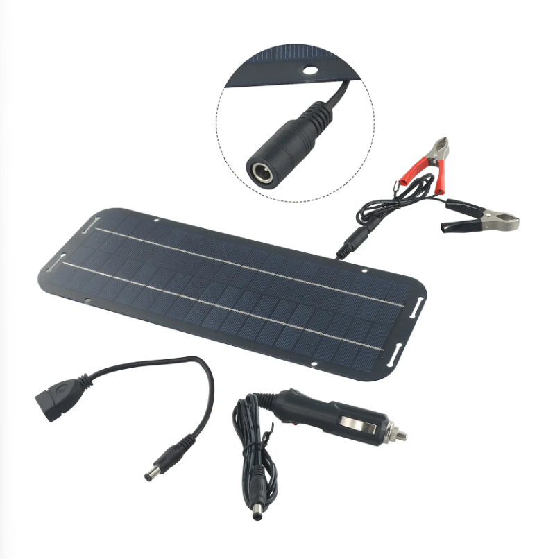 Gambar produk PHONEPACE Solar Panel Monocrystalline Modul DIY Power Bank 6W 18V - PP066