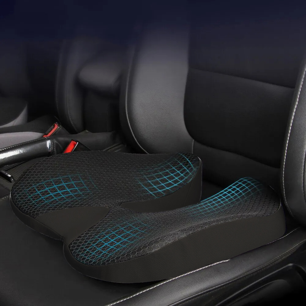 Gambar produk LVLY Bantal Duduk Kursi Mobil Orthopedic Seat Cushion Memory Foam - L-1A