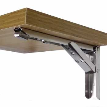 Gambar produk Taffware Bracket Engsel Stainless Steel 65kg 8 Inch 2 PCS - XIDA-JM004