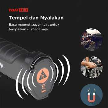 Gambar produk TaffLED Senter Worklight COB Magnetic Flashlight LED 2000 Lumens - 175A